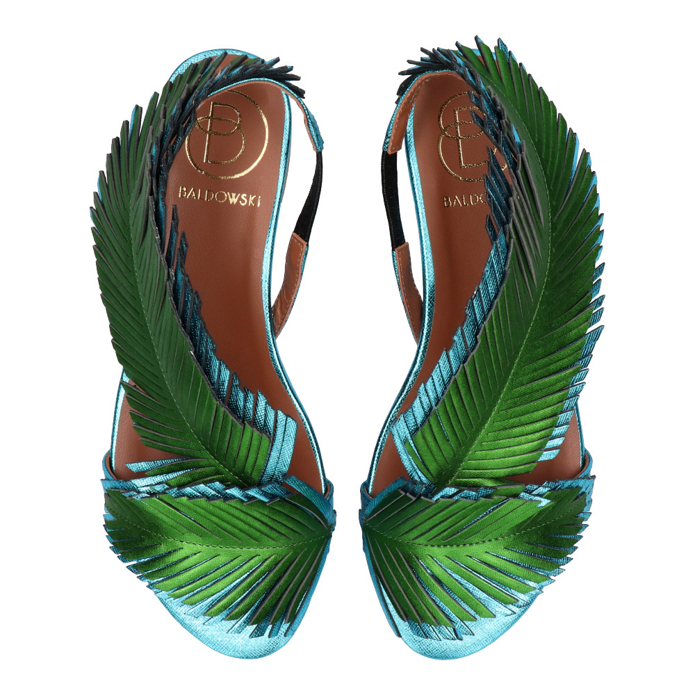 Green sandals • BALDOWSKI official website