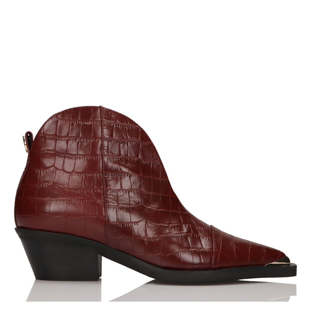 dsw red ankle boots