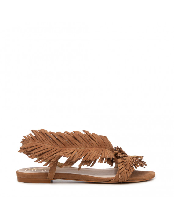 Camel sandals