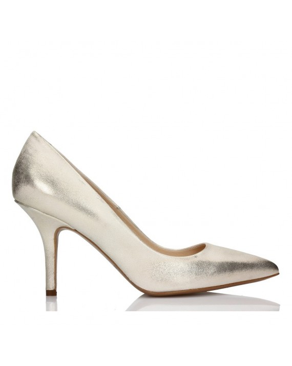Gold  coloured heels