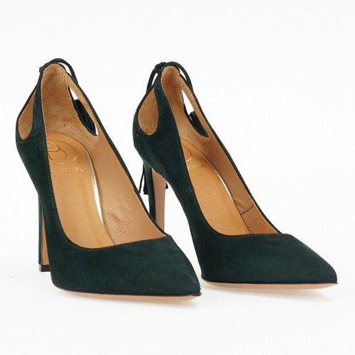 Emarald and green heels