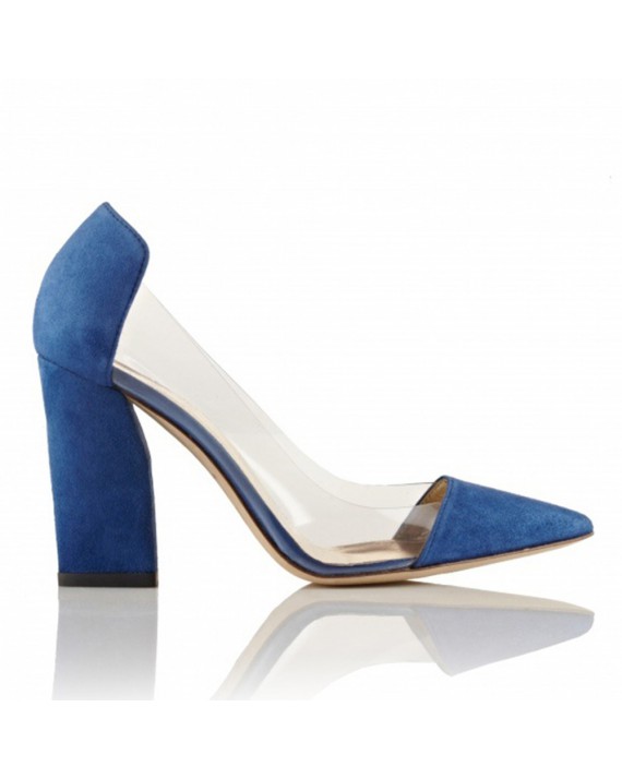 Blue heels