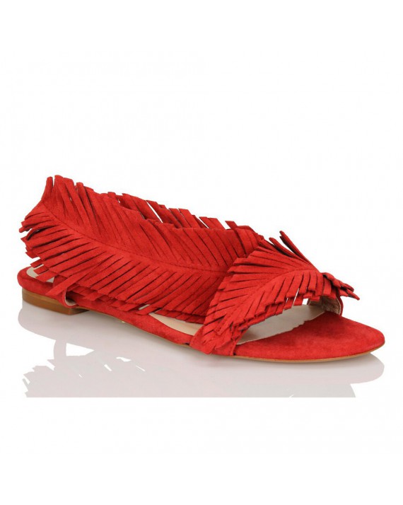 Sandals red